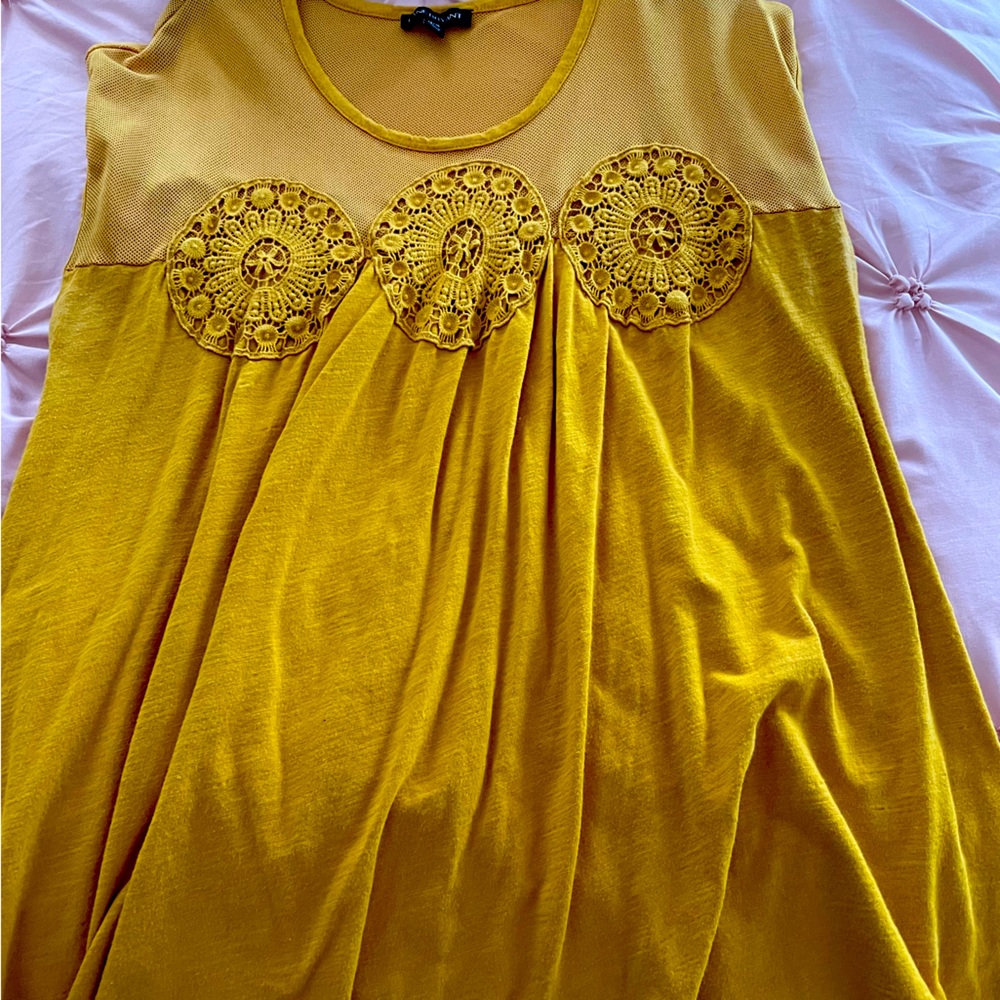 Yellow blouse